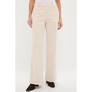 TUCKERNUCK Cream Wide Wale Corduroy Hunter Pants Size 8 NWT